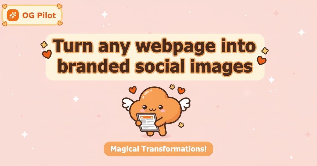 OG Pilot kawaii style OG image